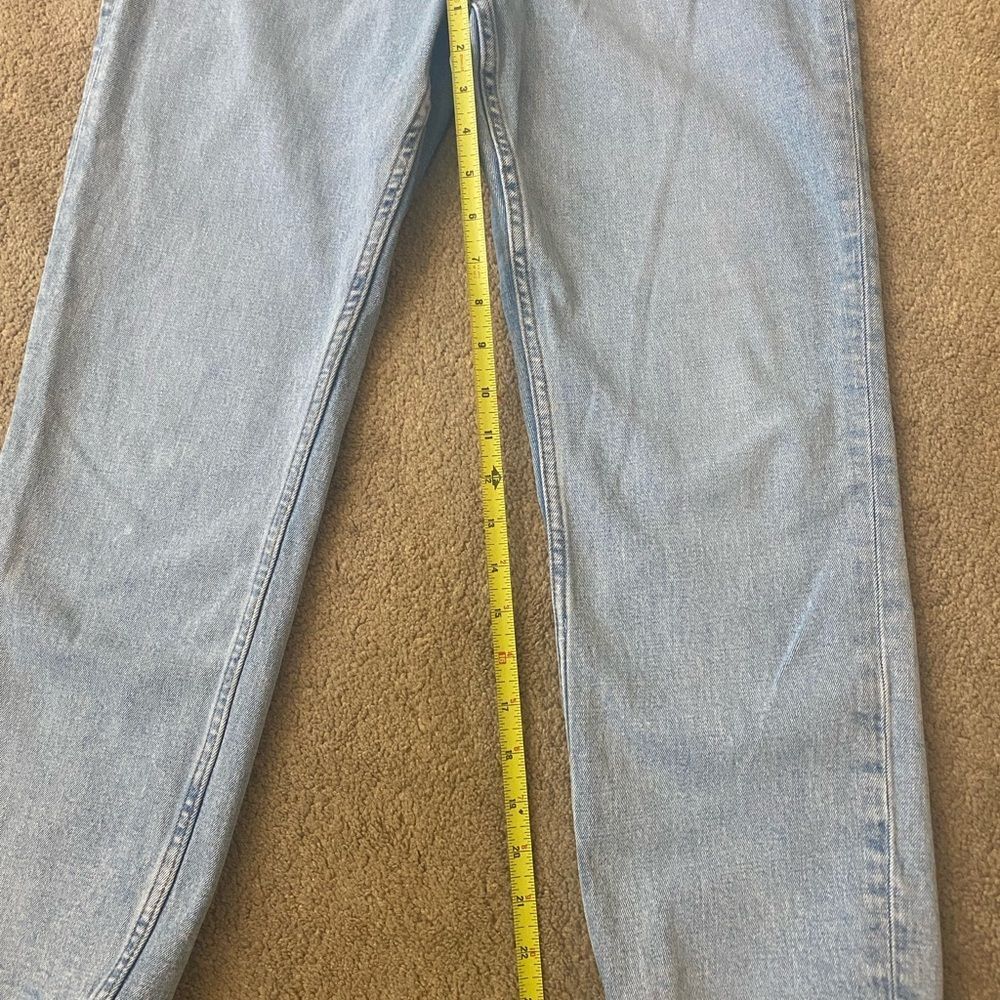 Abercrombie Button Fly Ankle Straight Women’s High-Rise Jeans Size 6 - Picture 5 of 7